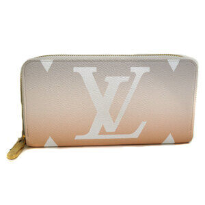 Louis Vuitton Zippy Wallet By the Pool Collection Monogram Orange